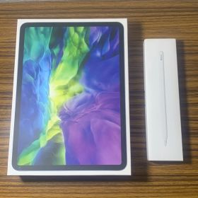 【極美品/バッテリー100%】iPad Pro 11インチ 第2世代 128GB Wi-Fi シルバー ＋ Apple Pencil 第2世代【安心のApple診断済み・箱あり】