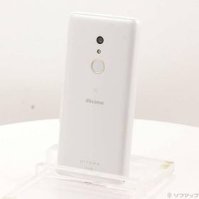 〔中古〕FUJITSU(富士通） arrows Be4 Plus 64GB ホワイト F-41B docomoロック解除SIMフリー〔295-ud〕