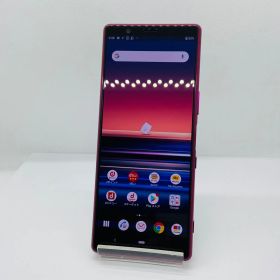 ★【中古品】docomo Xperia 5 64GB SO-01M レッド