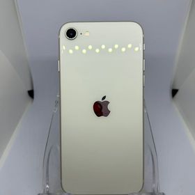 ○SIMフリー iPhoneSE第3世代 64GB ホワイト バッテリー75%