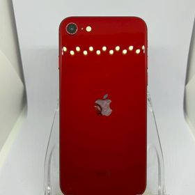 ○SIMフリー iPhoneSE第3世代 64GB レッド バッテリー76%