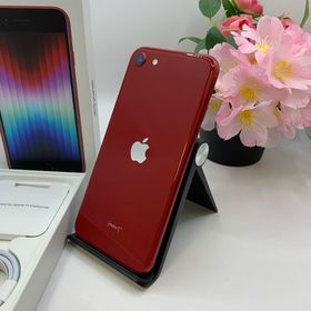 中古iPhone SE第3世代 128GB レッド 国内版SIMフリー送料無料