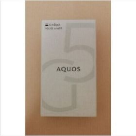 AQUOS sense5G A004SH SIMフリー ブラック(スマートフォン本体)