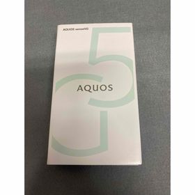 新品未使用 国内版 SIMフリー AQUOS sense 5G 4GB+64GB(スマートフォン本体)