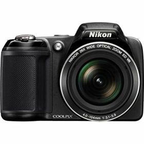 【中古】「非常に良い」Nikon Coolpix L320 16.1MP デジタルカメラ 26倍光学ズーム付き - ブラック