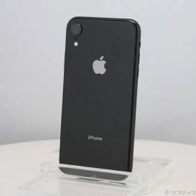 ソフマップ 〔中古品〕 iPhoneXR 64GB ブラック MT002J／A SIMフリー【377】