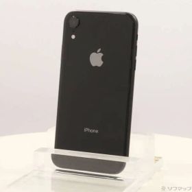 ソフマップ 〔中古品〕 iPhoneXR 128GB ブラック NT0G2J／A SIMフリー【269】