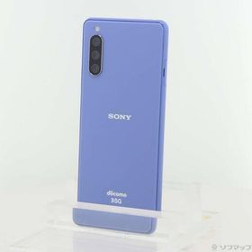 〔中古〕SONY(ソニー) Xperia 10 III 128GB ブルー SO-52B docomoロック解除SIMフリー〔198-ud〕