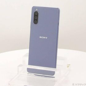 〔中古〕SONY(ソニー) Xperia 10 III 128GB ブルー SOG04 auロック解除SIMフリー〔295-ud〕
