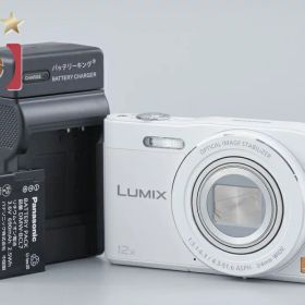 【中古】Panasonic パナソニック LUMIX DMC-SZ8 ホワイト コンパクトデジタルカメラ