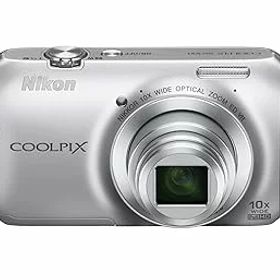 【中古】Nikon デジタルカメラ COOLPIX クールピクス S6300 クリスタルシルバー S6300SL