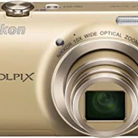 【中古】Nikon デジタルカメラ COOLPIX (クールピクス) S6300 エレガントゴールド S6300GL
