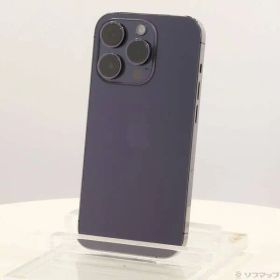 ソフマップ 〔中古品〕 iPhone14 Pro 128GB ディープパープル MQ0F3J／A SIMフリー【297】