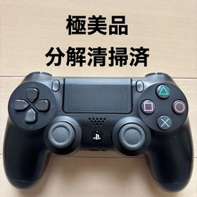 極美品 SONY PS4 純正 コントローラー DUALSHOCK 4 ブラック(家庭用ゲーム機本体)