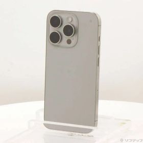 ソフマップ 〔中古品〕 iPhone15 Pro 256GB ナチュラルチタニウム MTUF3J／A SIMフリー【305】