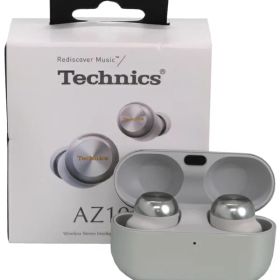 【Panasonic】【Technics】パナソニック/テクニクス『ワイヤレスステレオインサイドホン / シルバー』EAH-AZ100-S 2025年1月発売 音響機器 1週間保証【中古】