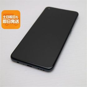 新品同様 SIMフリー OPPO A55s 5G 64GB ブラック スマホ 白ロム 本体 即日発送 土日祝発送OK あすつく