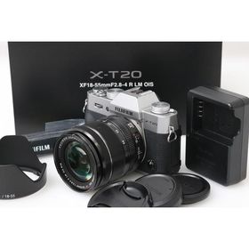 【全額返金保証】並品｜富士フイルム FUJIFILM X-T20 レンズキット [シルバー] CA01-M6635-3X4