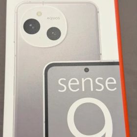 【新品未使用保証付き】AQUOS sense9 ホワイト 128GB