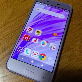 AQUOS SH-01K パープル 本体 SIMロック解除済み