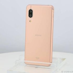 〔中古〕SHARP(シャープ) AQUOS sense3 64GB ライトカッパー SH-M12 SIMフリー〔368-ud〕
