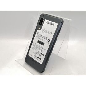 【中古】SHARP docomo 【SIMロック解除済み】 AQUOS sense3 Black 4GB 64GB SH-02M【高崎モントレー】保証期間１ヶ月【ランクC】