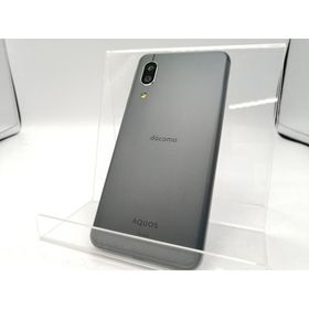 【中古】SHARP docomo 【SIMロック解除済み】 AQUOS sense3 Black 4GB 64GB SH-02M【大阪本店】保証期間１ヶ月【ランクB】