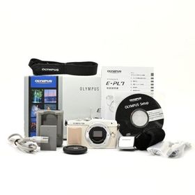 ＜良品＞ OLYMPUS ミラーレス一眼 PEN E-PL7 ボディ ホワイト