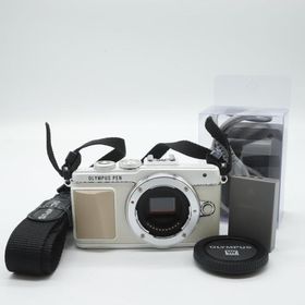 【良品】OLYMPUS ミラーレス一眼 PEN E-PL7 ボディ ホワイト PEN E-PL7 BODY WHT