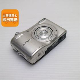 良品中古 COOLPIX L32 シルバー 即日発送 コンデジ Nikon 本体 あすつく 土日祝発送OK