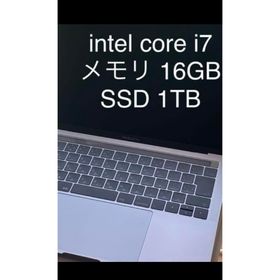 アップル(Apple)のMacBook pro 2017 13inch スペースグレイ(ノートPC)