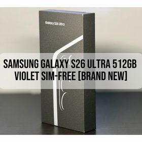 ギャラクシー(Galaxy)のGalaxy S26 ULTRA 512 Violet SIM-Free New(スマートフォン本体)