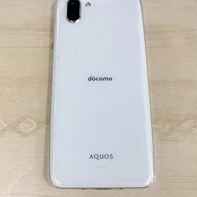 AQUOS R2 SH-03K SIMロック解除済み ホワイト ジャンク スマホ