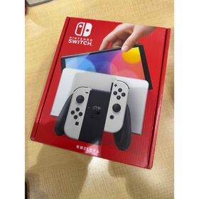 ニンテンドースイッチ(Nintendo Switch)の新品未使用 Nintendo Switch 有機ELモデル ホワイト(家庭用ゲーム機本体)