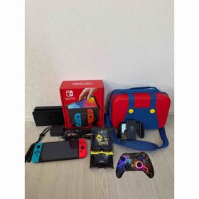 ニンテンドースイッチ(Nintendo Switch)の美品 Nintendo Switch 有機ELモデル マリオ スイッチ(家庭用ゲーム機本体)