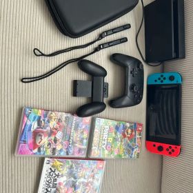 Nintendo Switch 本体セット ソフト3本 プロコン付き すぐ遊べる