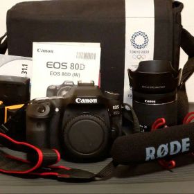 【日曜限定値下げ中】Canon EOS 80D デジタル一眼レフ セット