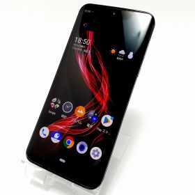 【中古】SHARP AQUOS zero ブラック 128GB 本体のみ SIMロック解除済 シャープ アクオス ゼロ 801SH android シャープ スマートフォン スマホ アンドロイド ハイレゾ 指紋センサー 顔認証
