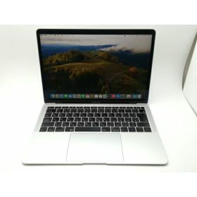 【中古】Apple MacBook Air 13インチ Corei5:1.6GHz 128GB シルバー MREA2J/A (Late 2018)【新橋】保証期間1ヶ月【ランクC】
