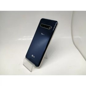 【中古】LG電子 SoftBank 【SIMロック解除済み】 LG V60 ThinQ 5G クラッシーブルー 8GB 128GB A001LG【大須アメ横】保証期間1ヶ月【ランクA】
