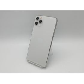 【中古】Apple au 【SIMロック解除済み】 iPhone 11 Pro Max 256GB シルバー MWHK2J/A【鹿児島中町】保証期間１ヶ月【ランクC】