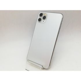 【中古】Apple SoftBank 【SIMロック解除済み】 iPhone 11 Pro Max 256GB シルバー MWHK2J/A【川崎】保証期間１ヶ月【ランクC】