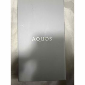 シャープ(SHARP)のSHARP AQUOS sense6 SH-M19 ブラック(スマートフォン本体)