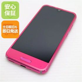 【中古】 新品同様 SHV41 AQUOS R compact ローズピンク スマホ 安心保証 即日発送 スマホ 中古本体 白ロム 中古 au SHARP 土日祝発送OK