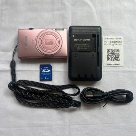 【美品】Canon キャノン IXY 220F デジタルカメラ ピンク PINK