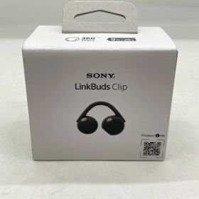 【6/20(土)20時〜全品ポイント10倍！要エントリー】SONY ワイヤレスイヤホンLinkBuds Clip WF-LC900/BZ 黒【中古】