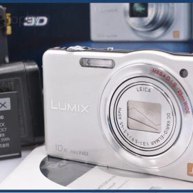 【動作保証】 パナソニック Panasonic LUMIX DMC-SZ7 10X 元箱、バッテリー、充電器付属 同梱無料 #ks113