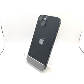 【中古】Apple au 【SIMフリー】 iPhone 13 128GB ミッドナイト MLNC3J/A【熊本】保証期間１ヶ月【ランクC】