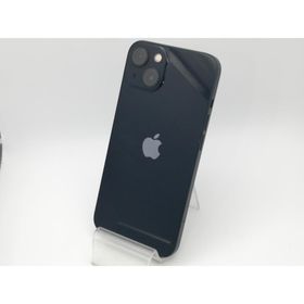 【中古】Apple au 【SIMフリー】 iPhone 13 128GB ミッドナイト MLNC3J/A【新橋烏森通り】保証期間１ヶ月【ランクC】