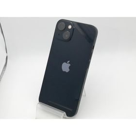 【中古】Apple au 【SIMフリー】 iPhone 13 128GB ミッドナイト MLNC3J/A【新橋烏森通り】保証期間１ヶ月【ランクC】
